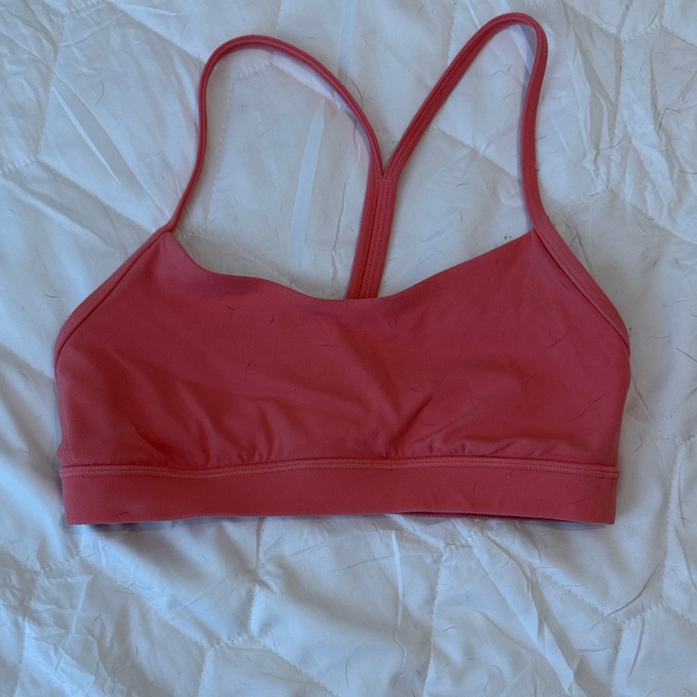 Lululemon Athletica Coral Sports Bra